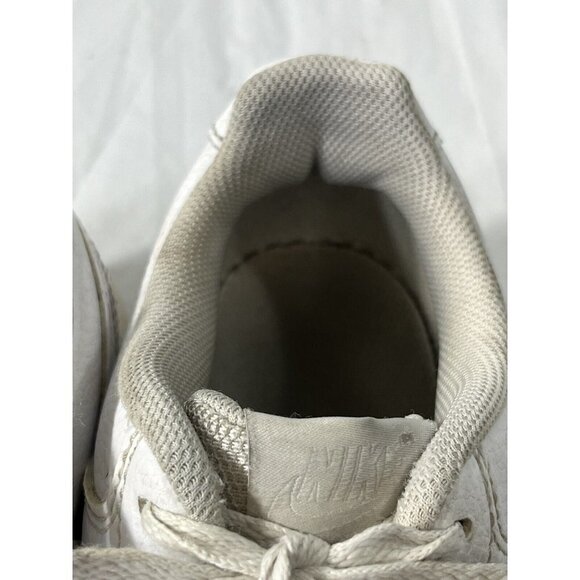 Court Vision Low CD5434-100 Leather All White Size 10 - Picture 9 of 12